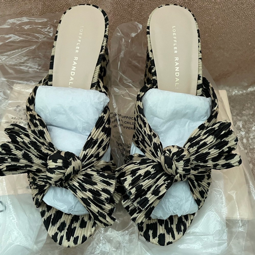 Loeffler Randall Penny heel sz 8 NWT